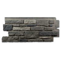 Цокольный сайдинг Nailite Creek Ledgestone (Бутовый камень) Appalachain Ash