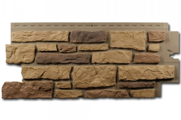 Цокольный сайдинг Nailite Creek Ledgestone (Бутовый камень) Arizona Sandstone