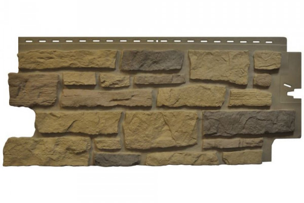 Цокольный сайдинг Nailite Creek Ledgestone (Бутовый камень) Arizona SendStone