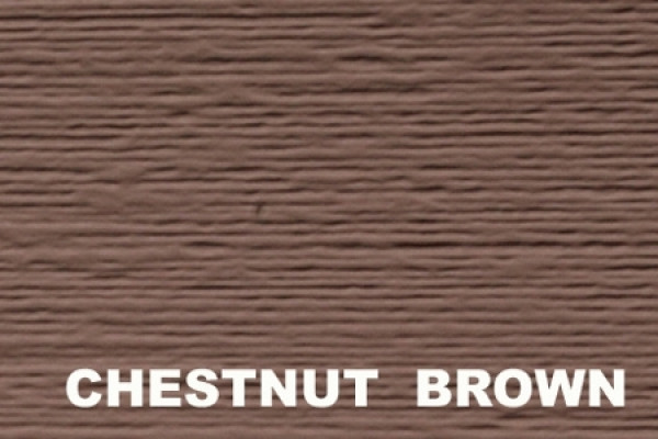 Виниловый сайдинг Mitten Sentry Chestnut Brown